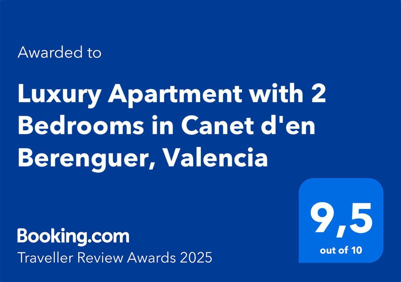Luxury Apartment With 2 Bedrooms In Canet D'En Berenguer, Valencia Экстерьер фото